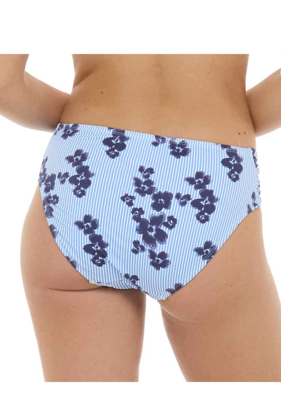Skye Beachfront Bliss Mid Waist Bottom - Cornflower