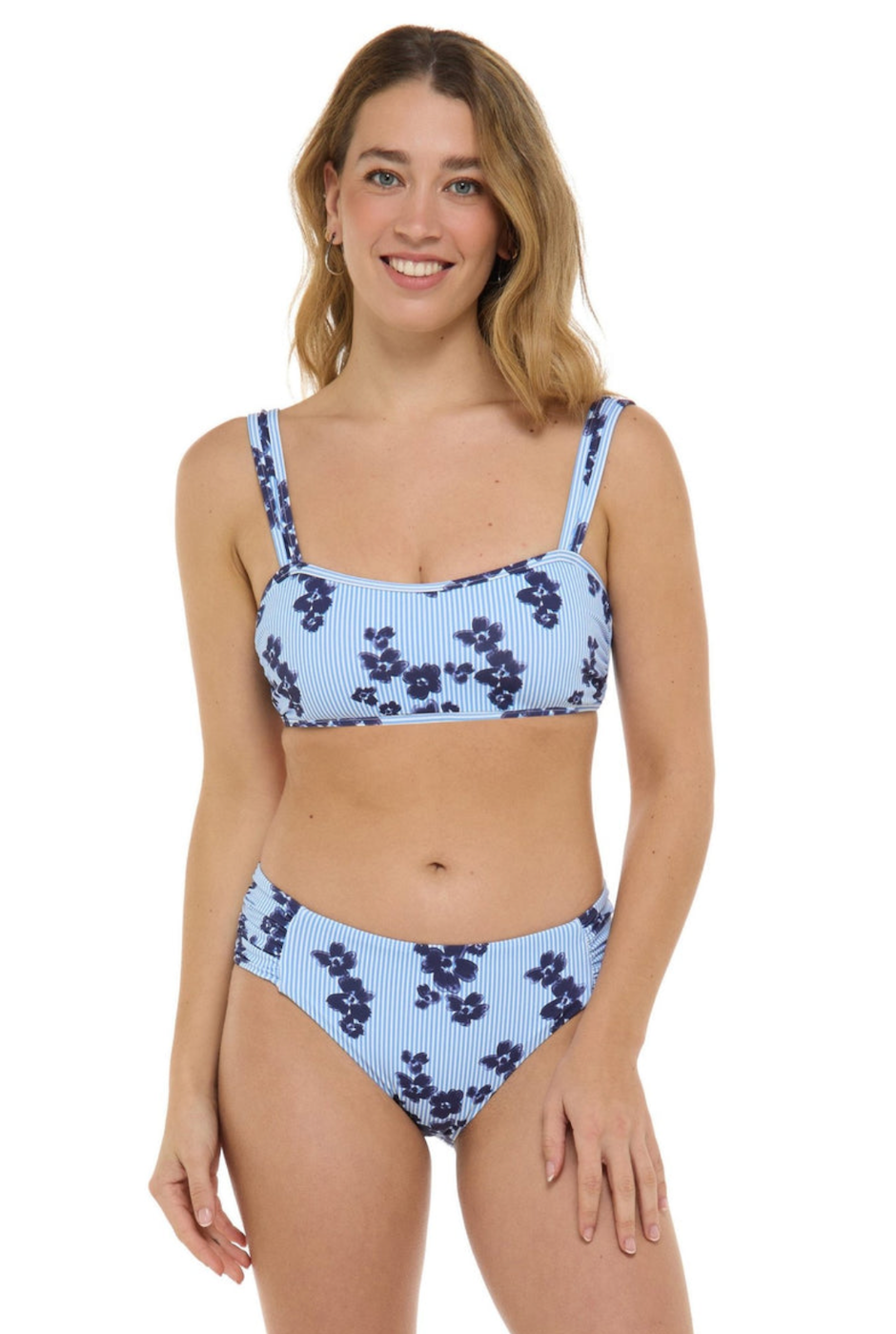 Skye Beachfront Bliss Halle Top - Cornflower