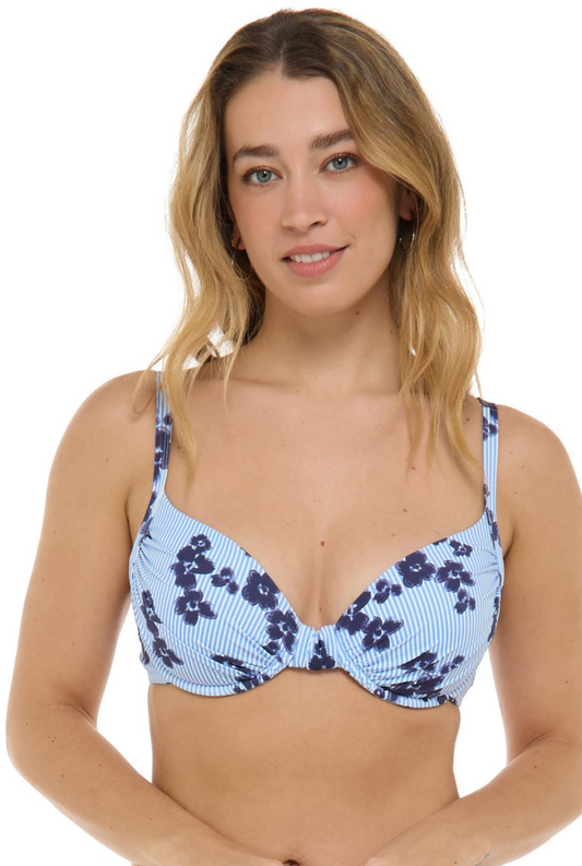 Skye Beachfront Bliss Kylie Top - Cornflower