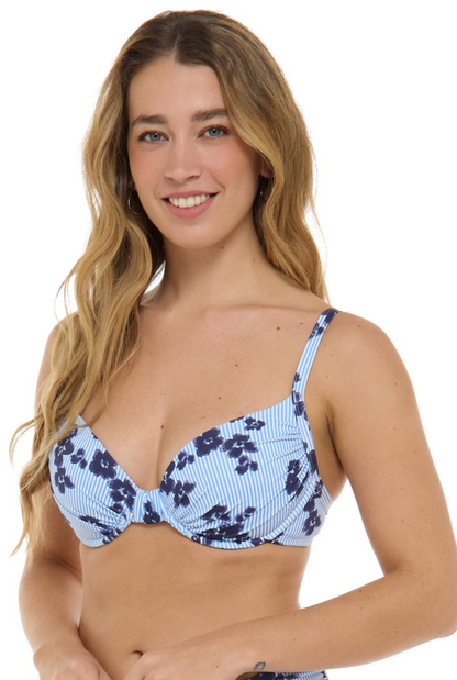 Skye Beachfront Bliss Kylie Top - Cornflower