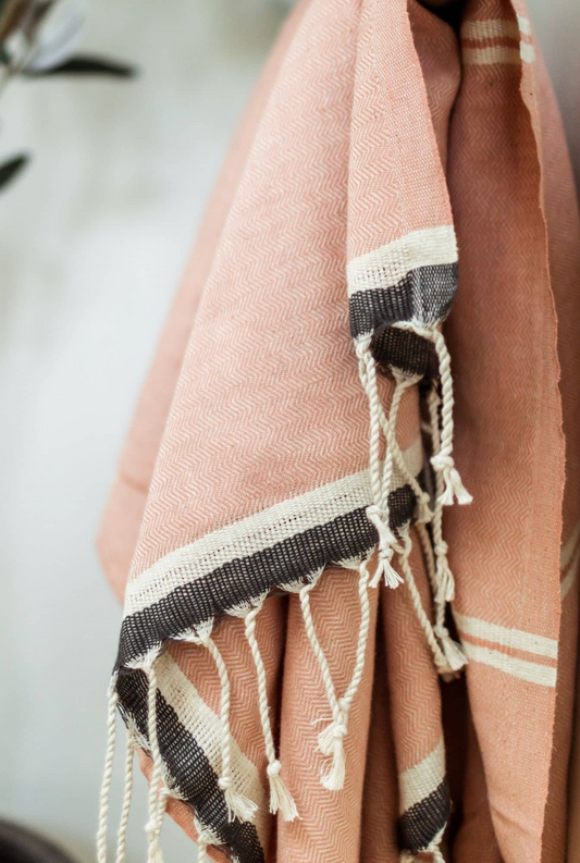 Pokoloko - Soleil Towel Pale Rose