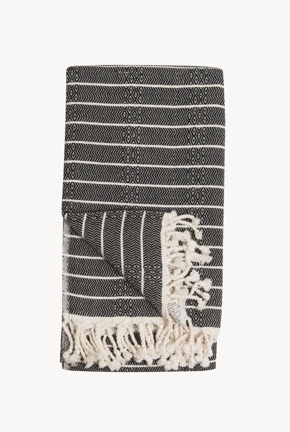 Pokoloko - Striped Bamboo Towel Monochrome