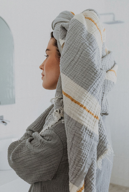 Pokoloko - Crinkle Towel Dove