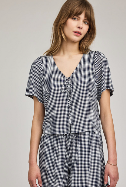 Gentle Fawn Becca Short Sleeve Blouse