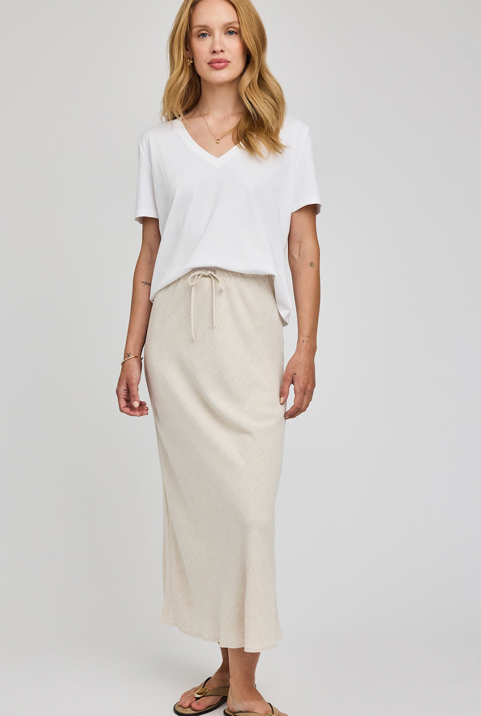 Gentle Fawn Cassia Linen Skirt