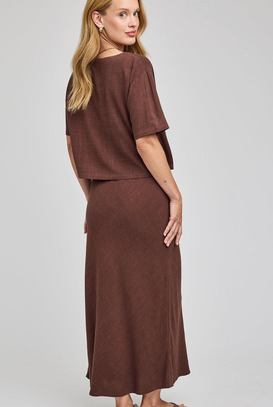 Gentle Fawn Cassia Linen Skirt