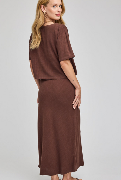 Gentle Fawn Cassia Linen Skirt