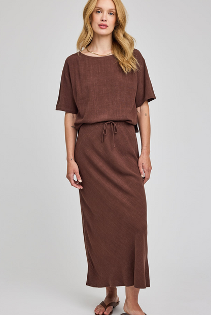 Gentle Fawn Cassia Linen Skirt