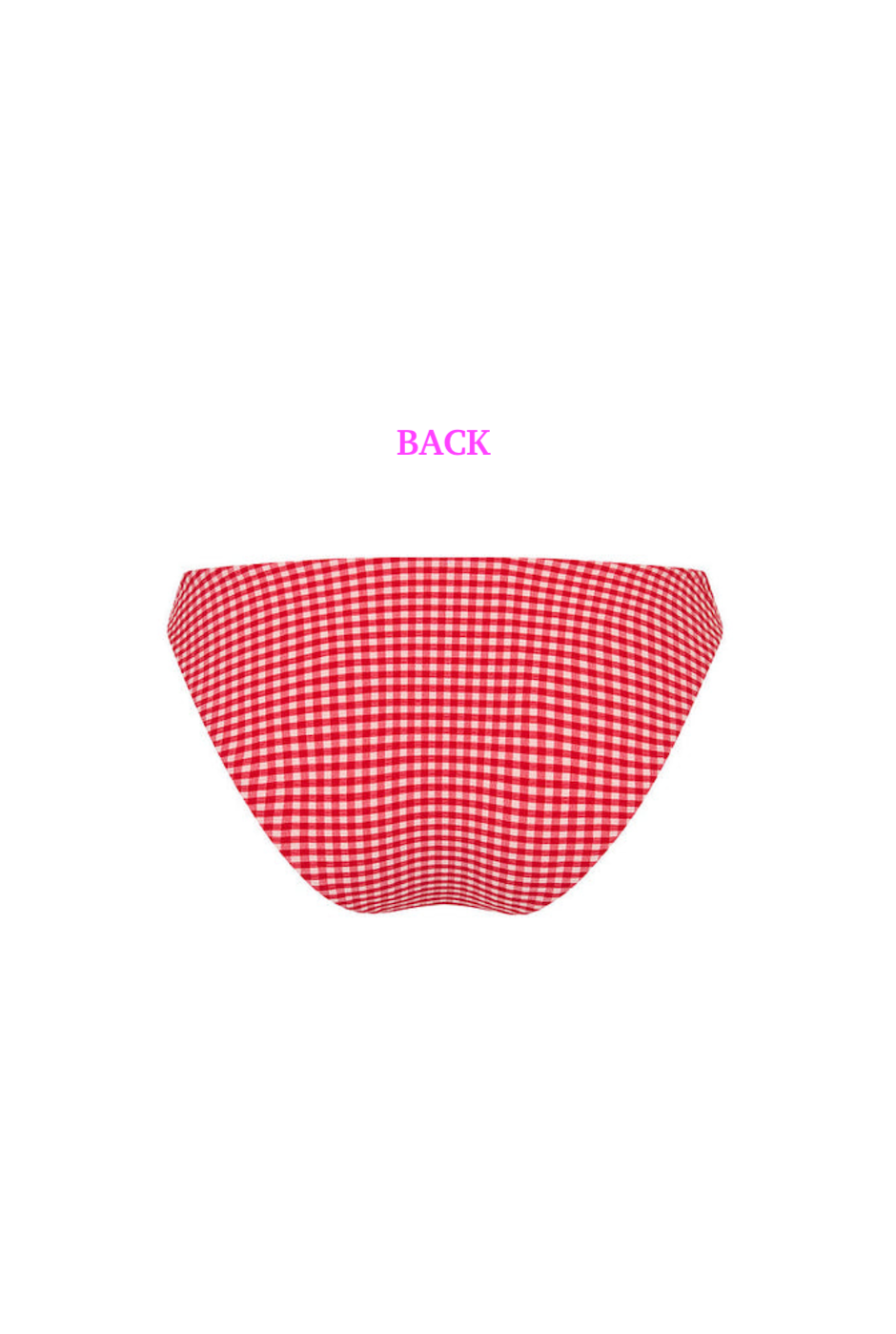 Kulani Kinis Minimal Full Coverage Bikini Bottom - Strawberry Siesta