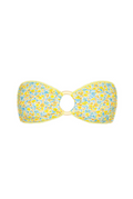 Kulani Kinis Decorative Strapless Bikini Top - Dreamy Daze, front product view