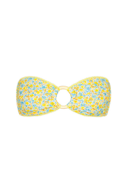 Kulani Kinis Decorative Strapless Bikini Top - Dreamy Daze