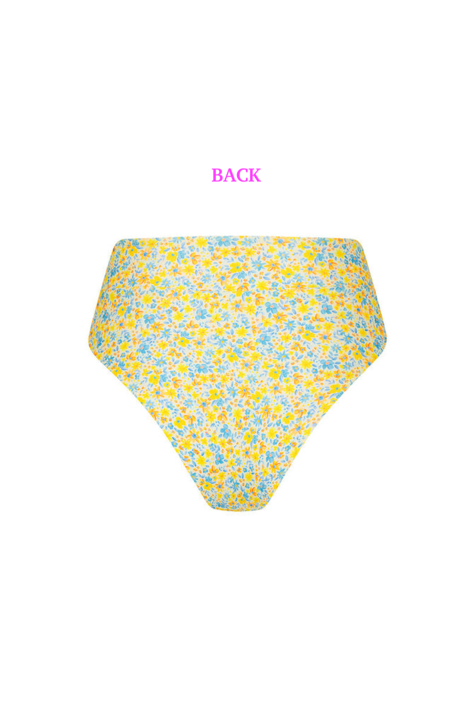 Kulani Kinis High Hip Cheeky Bikini Bottom - Dreamy Daze