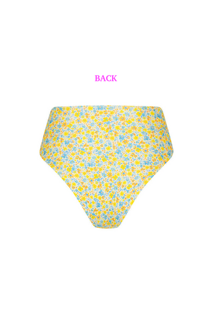 Kulani Kinis High Hip Cheeky Bikini Bottom - Dreamy Daze