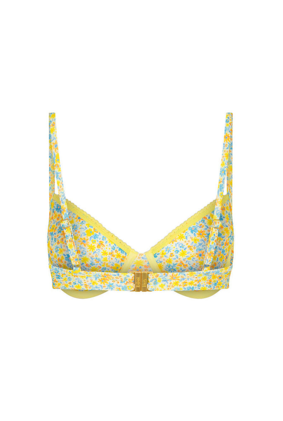 Kulani Kinis Decorative Ditzy Underwire Bikini Top - Dreamy Daze