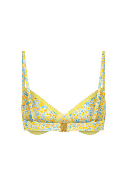 Kulani Kinis Decorative Ditzy Underwire Bikini Top - Dreamy Daze