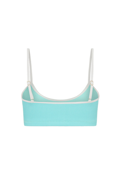 Kulani Kinis Swim Tank Bikini Top - Calypso Blue