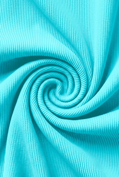 Kulani Kinis Swim Tank Bikini Top - Calypso Blue