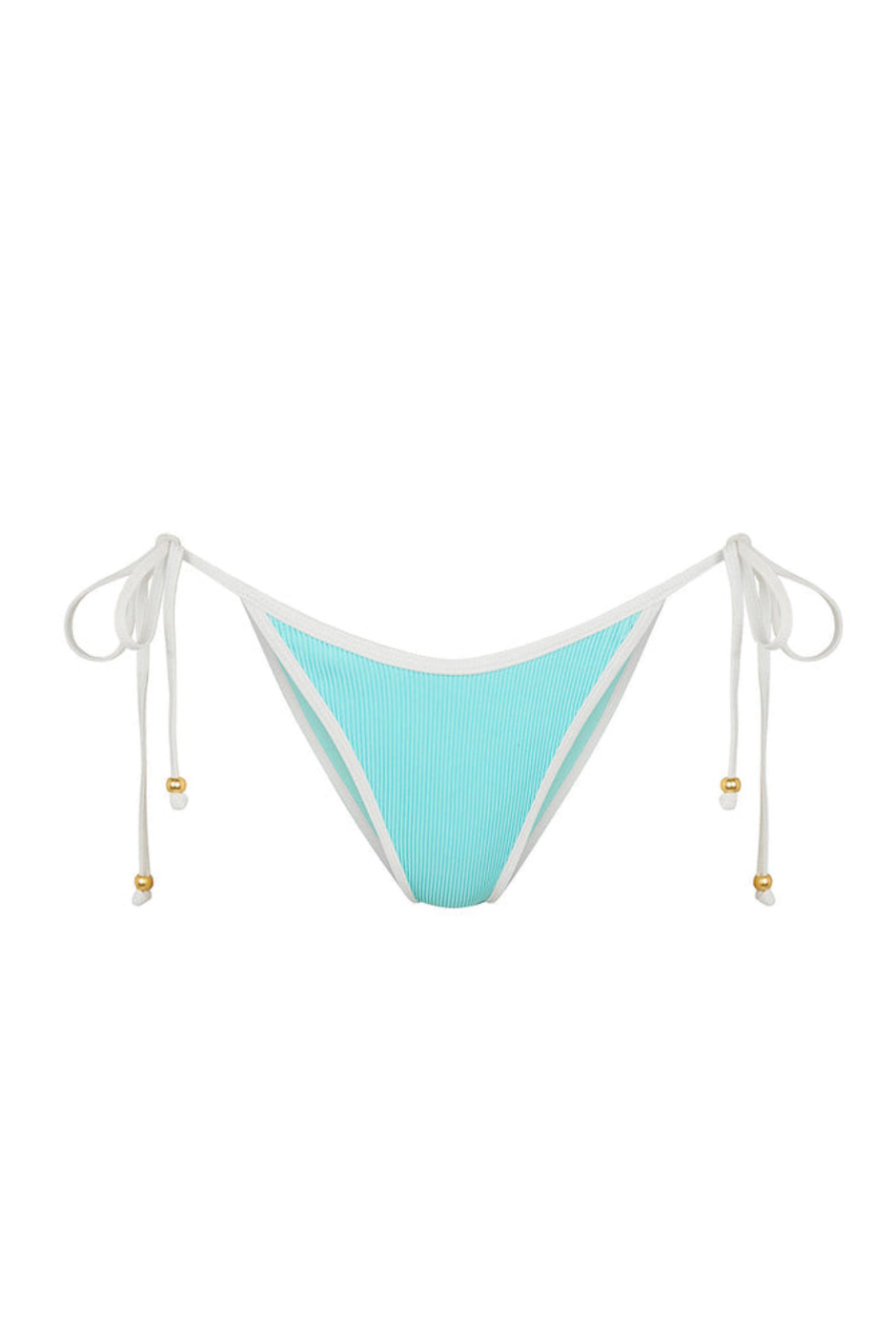 Kulani Kinis Bind Dipped Cheeky Tie Bikini Bottom - Calypso Blue