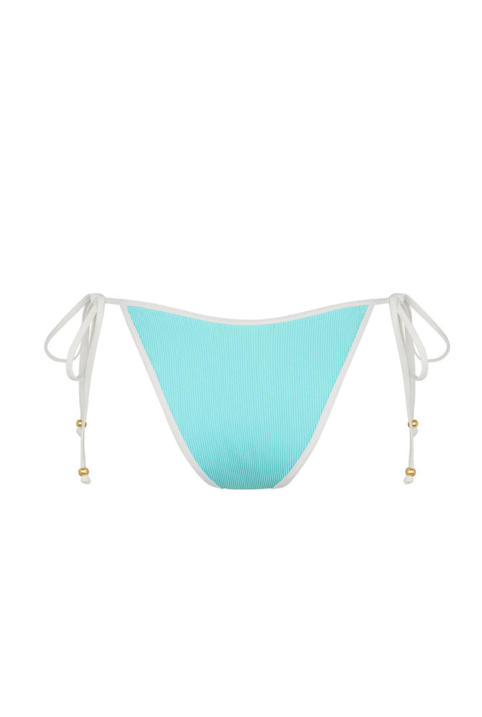 Kulani Kinis Bind Dipped Cheeky Tie Bikini Bottom - Calypso Blue