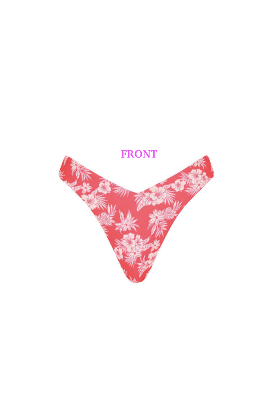 Kulani Kinis Y Cheeky Bikini Bottom - Island Punch