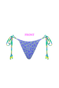 Kulani Kinis Thong Tie Side Bikini Bottom - Sugar Wave