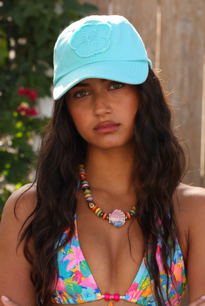 Kulani Kinis Hibiscus Cap - Crystal Tides