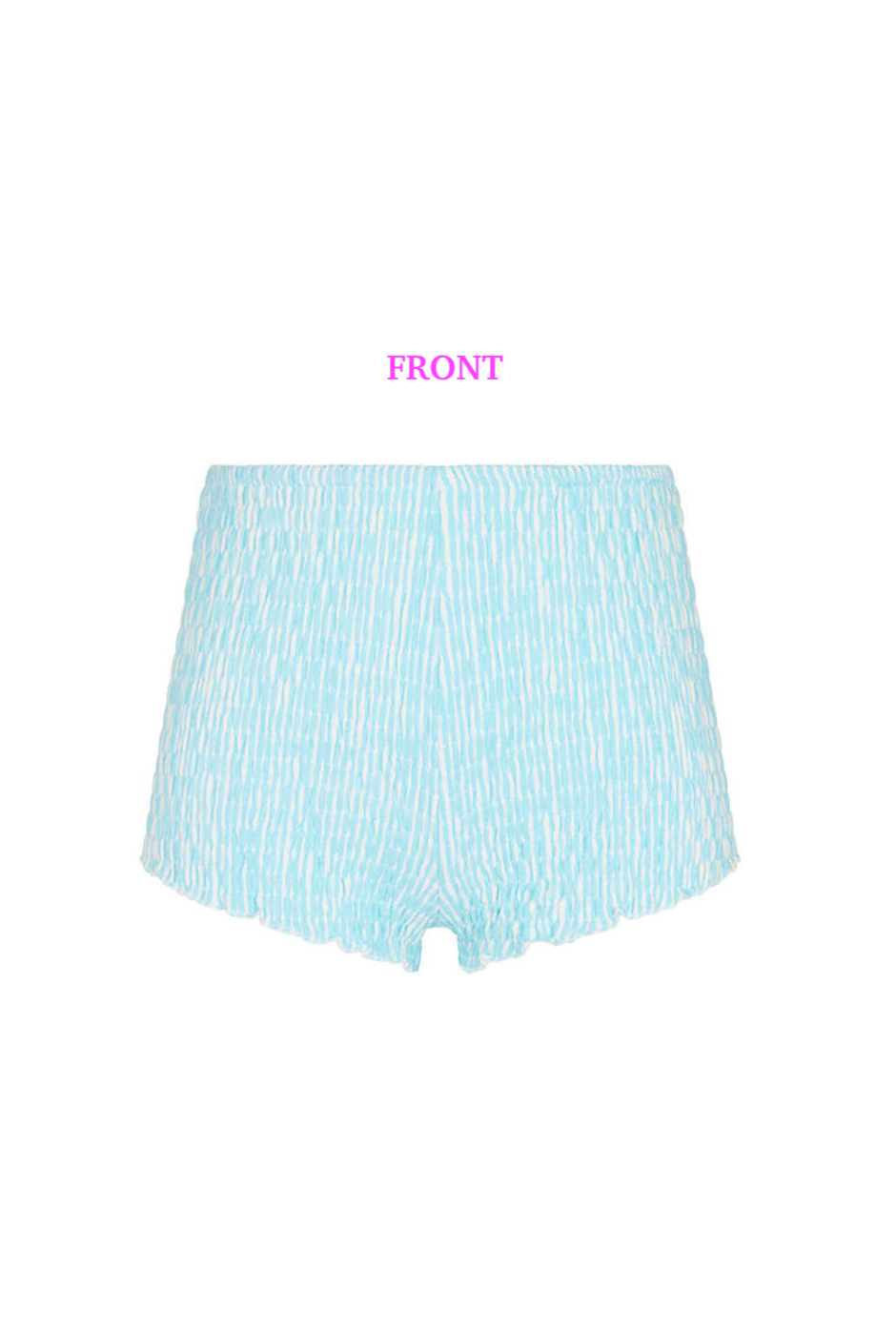 Kulani Kinis Shirred Micro Short - Pearl Diva