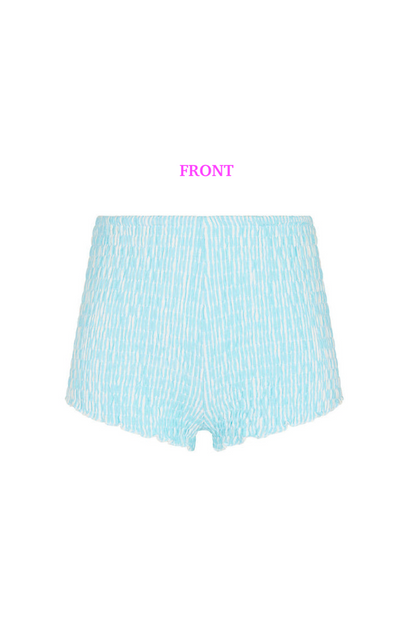 Kulani Kinis Shirred Micro Short - Pearl Diva