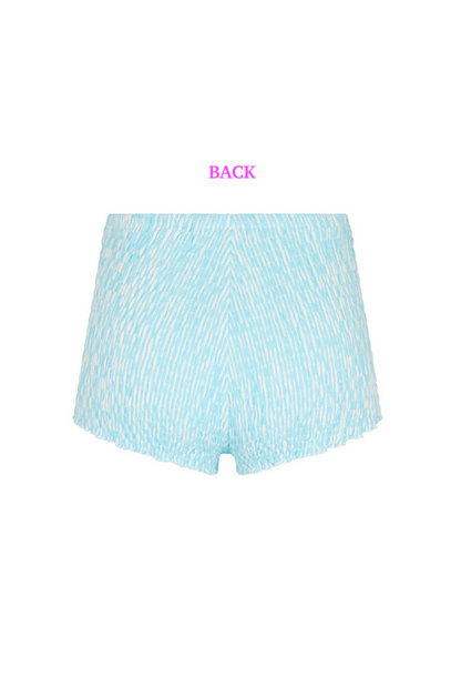 Kulani Kinis Shirred Micro Short - Pearl Diva