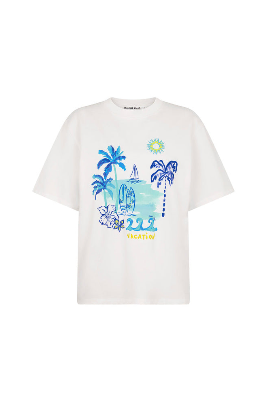 Kulani Kinis Boyfriend Tee - Shell Spritz