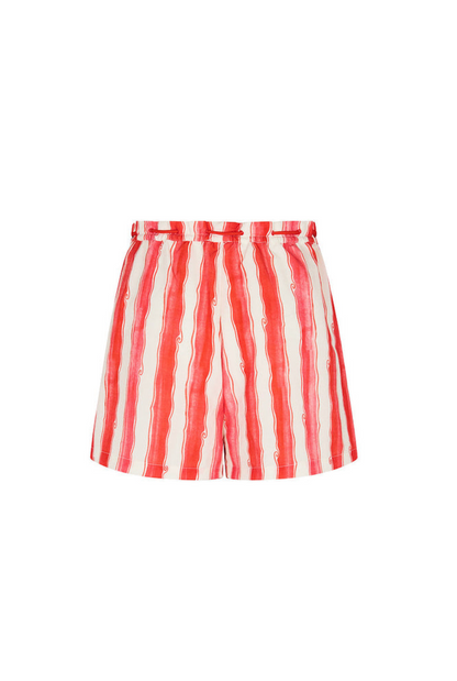 Kulani Kinis Paperbag Short - Cherry Glaze