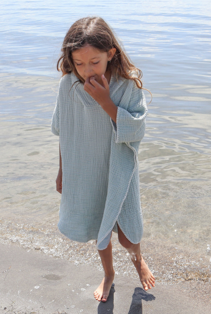 Tofino Towel Co. The Pebble Kid's Muslin Poncho