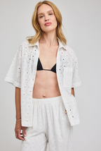 Gentle Fawn Louisa Eyelet Button Down Shirt