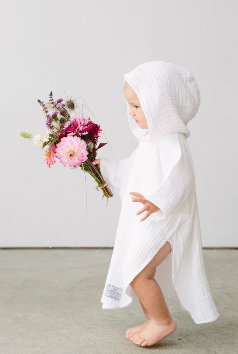 Tofino Towel Co. The Pebble Kid's Muslin Poncho