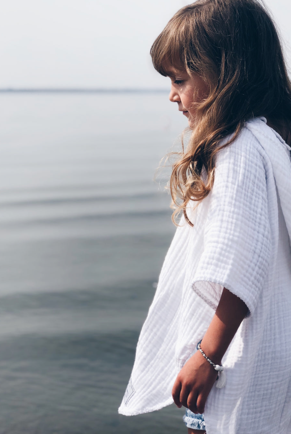 Tofino Towel Co. The Pebble Kid's Muslin Poncho