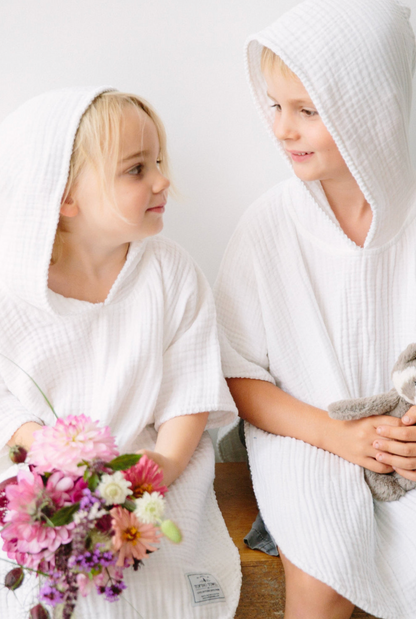Tofino Towel Co. The Pebble Kid's Muslin Poncho