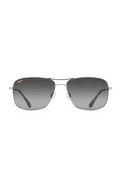 MAUI JIM WIKI WIKI ARGENT/BLEU HAWAII B246-17