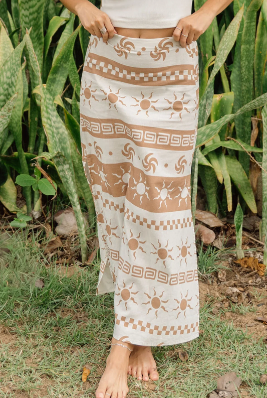 Casa Costera Calypso Midi Skirt