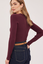 Gentle Fawn Celia Cable Knit Sweater