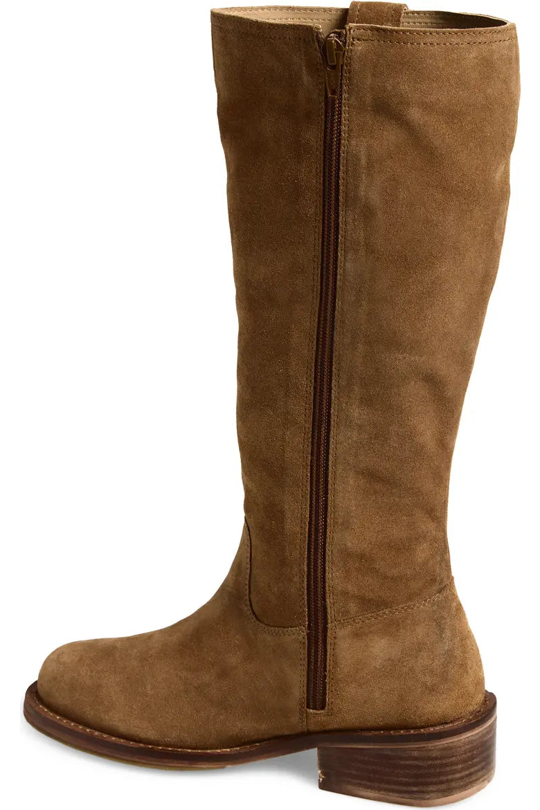 Malvados Sonora boots in Cognac – inside zipper detail