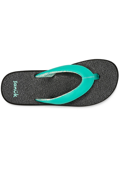 Yoga Mat II Sandal - Showing Cushioned Comfort Footbed Detail