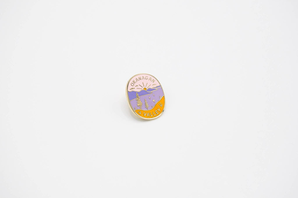 Okanagan Valley - enamel pin ✨