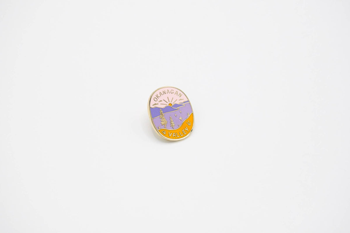 Okanagan Valley - enamel pin ✨