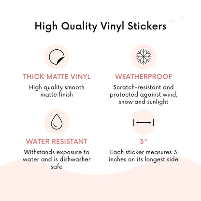 Girl with Plant - 3" vinyl sticker
