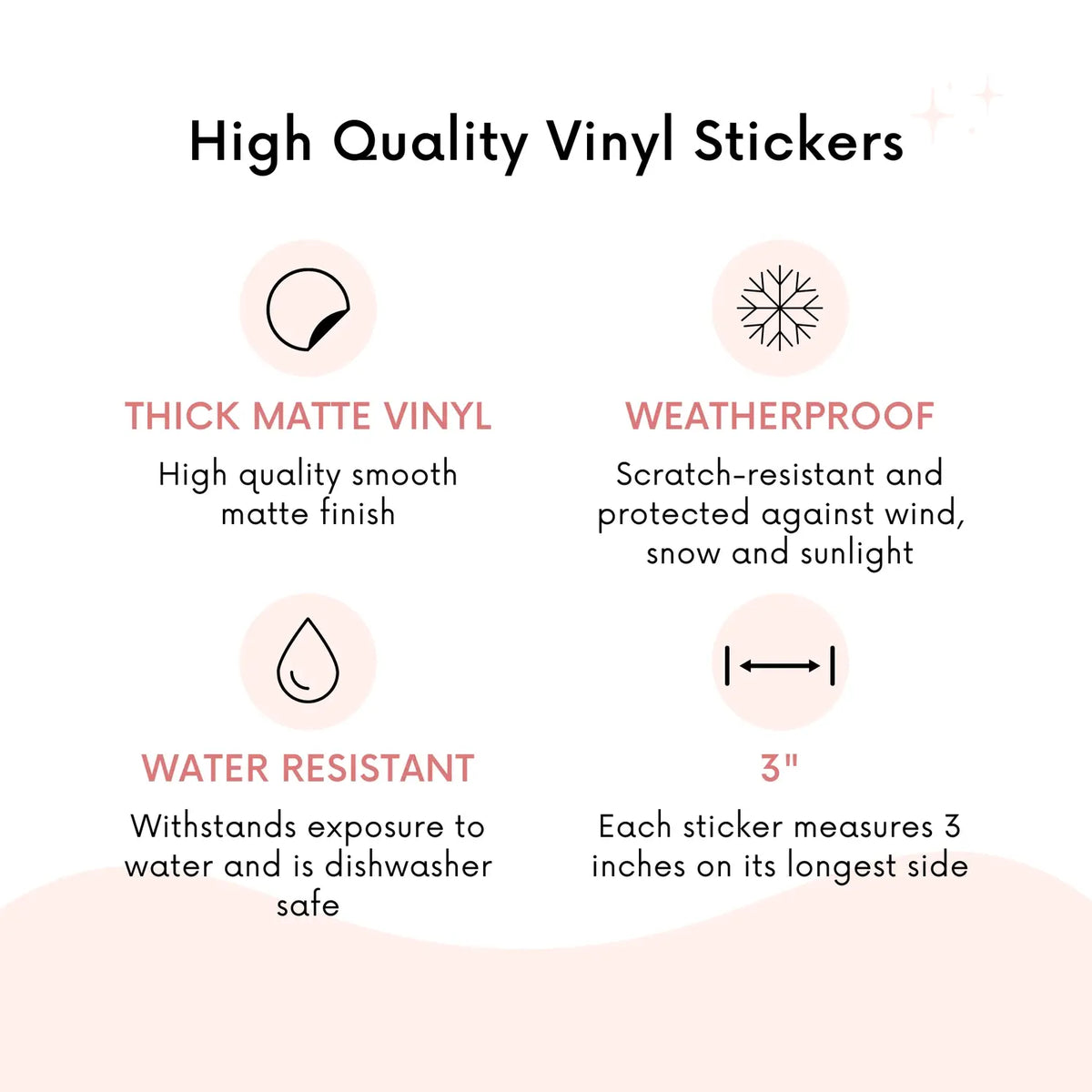 Vineyard - 3" vinyl sticker