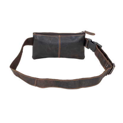 Greenwood Leather Kakadu Bum Bag - Brown