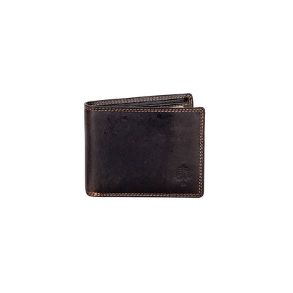 Greenwood Mason RFID Leather Wallet with Coin Pocket - Sandal