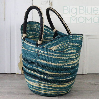 Big Blue Moma U Shopper Large - Traditional Palette