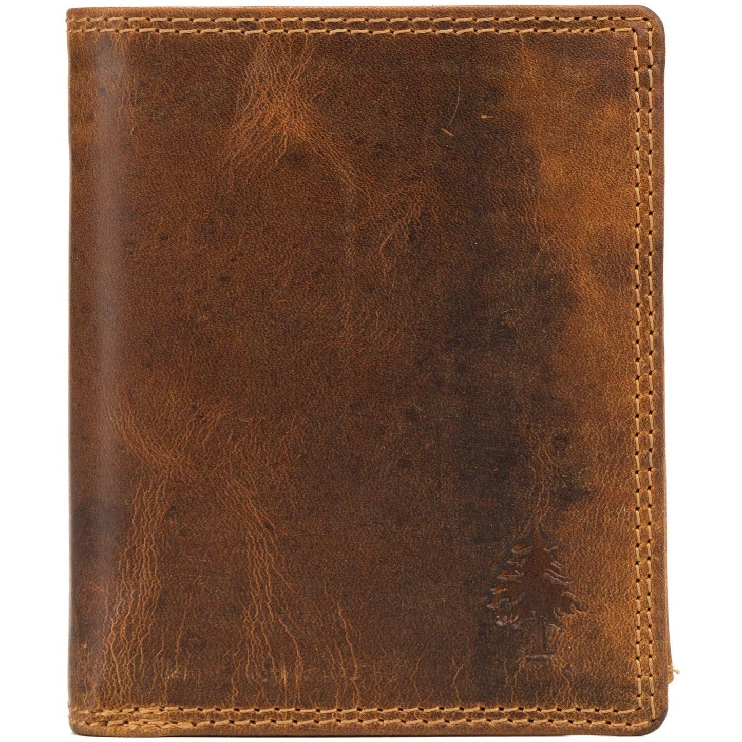Greenwood Tyler Leather Wallet - Brown