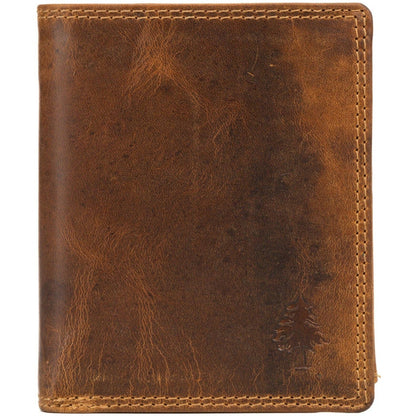 Greenwood Tyler Leather Wallet - Brown